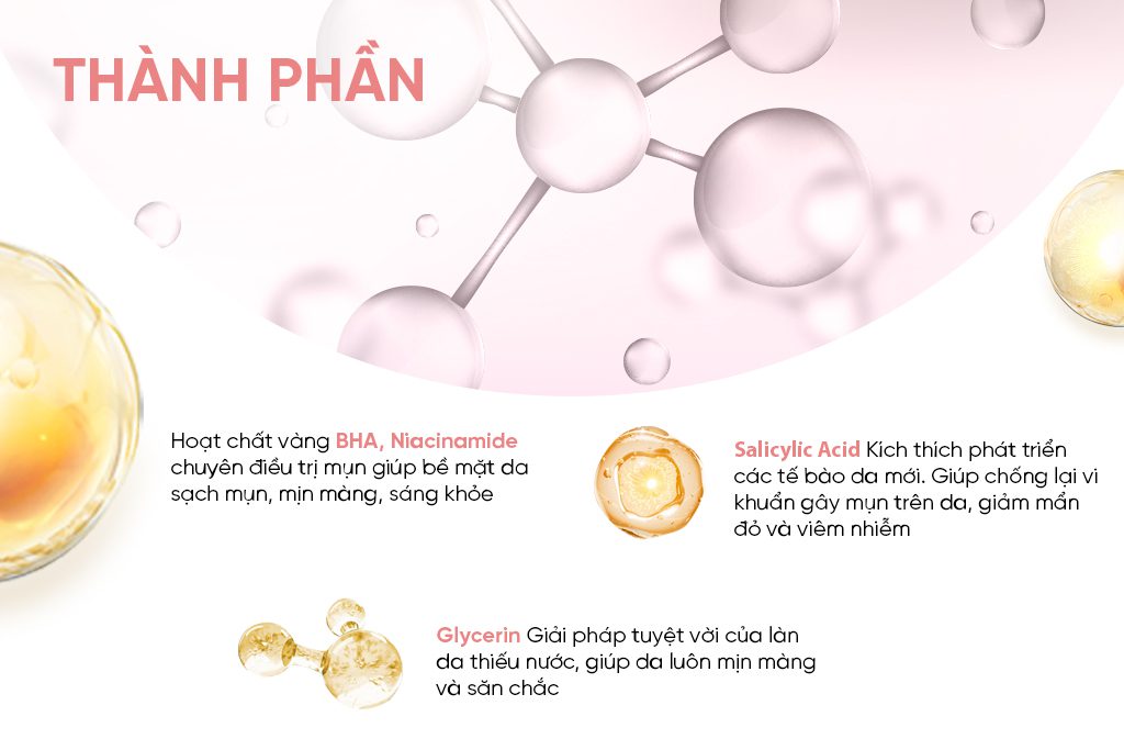 Thành phần kem trị mụn thảo dược Dolia