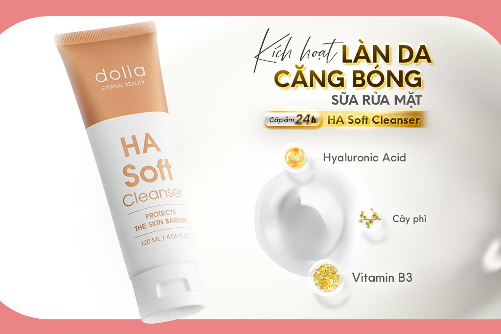 Thành phần của sữa rửa mặt Dolia