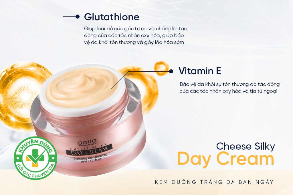 Thành phần kem dưỡng da ban ngày Dolia