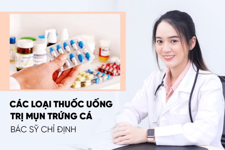 Các loại thuốc uống trị mụn trứng cá