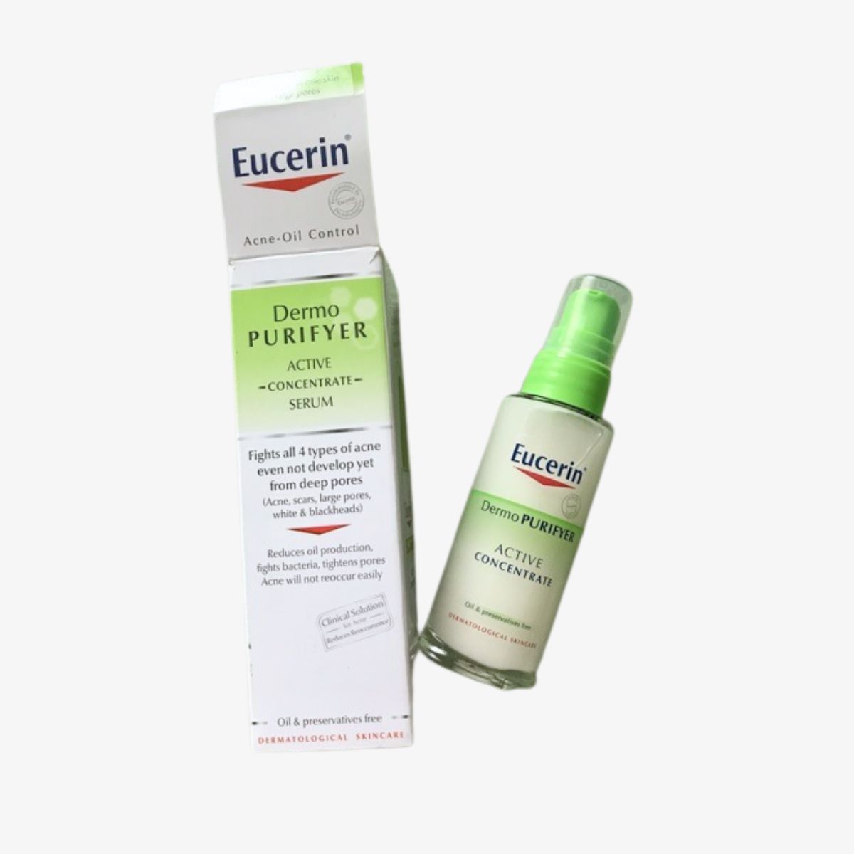 Kem trị mụn Eucerin Dermopurifyer Active Concentrate